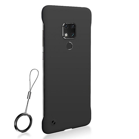 Custodia Plastica Rigida Cover Opaca P01 per Huawei Mate 20 Nero