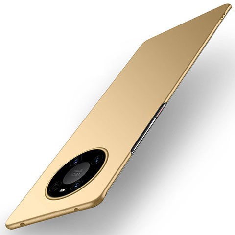 Custodia Plastica Rigida Cover Opaca P01 per Huawei Mate 40 Pro Oro