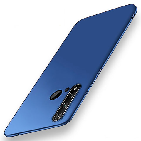 Custodia Plastica Rigida Cover Opaca P01 per Huawei Nova 5i Blu