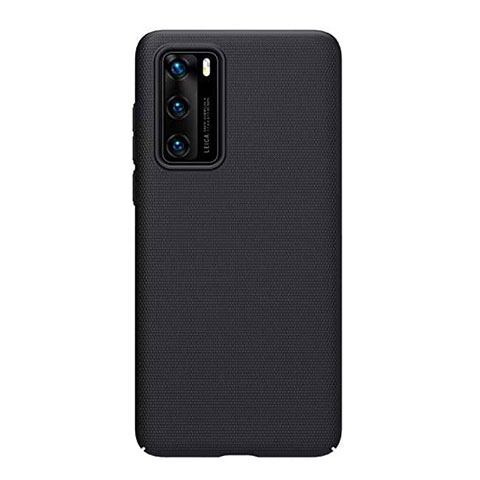 Custodia Plastica Rigida Cover Opaca P01 per Huawei P40 Nero