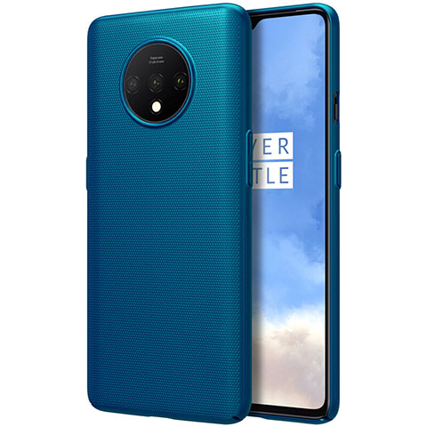 Custodia Plastica Rigida Cover Opaca P01 per OnePlus 7T Blu