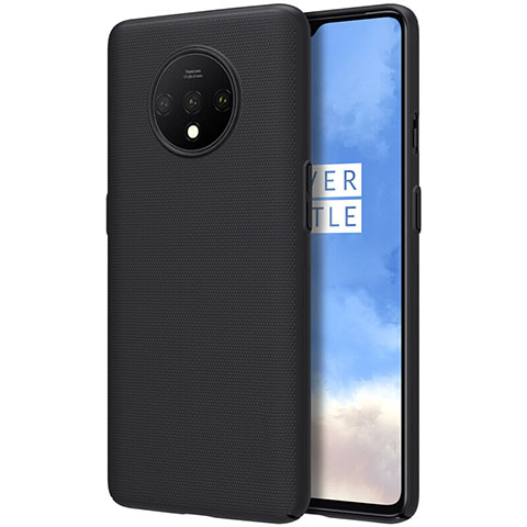 Custodia Plastica Rigida Cover Opaca P01 per OnePlus 7T Nero