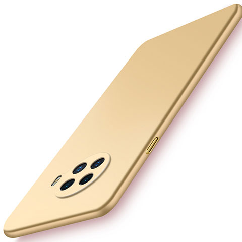 Custodia Plastica Rigida Cover Opaca P01 per Oppo Ace2 Oro