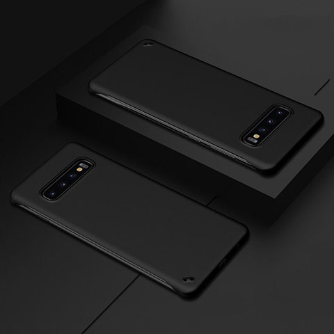 Custodia Plastica Rigida Cover Opaca P01 per Samsung Galaxy S10 Nero