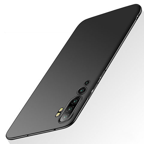 Custodia Plastica Rigida Cover Opaca P01 per Xiaomi Mi Note 10 Nero