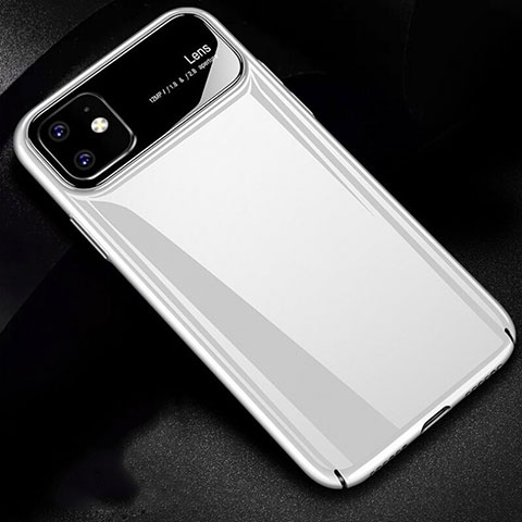Custodia Plastica Rigida Cover Opaca P02 per Apple iPhone 11 Bianco