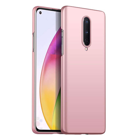 Custodia Plastica Rigida Cover Opaca P02 per OnePlus 8 Rosa