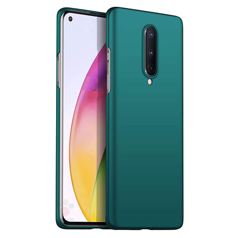 Custodia Plastica Rigida Cover Opaca P02 per OnePlus 8 Verde