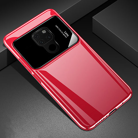 Custodia Plastica Rigida Cover Opaca P03 per Huawei Mate 20 X 5G Rosso