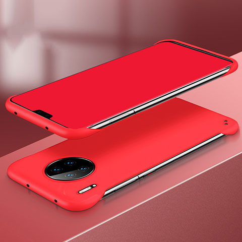 Custodia Plastica Rigida Cover Opaca P03 per Huawei Mate 30 Rosso