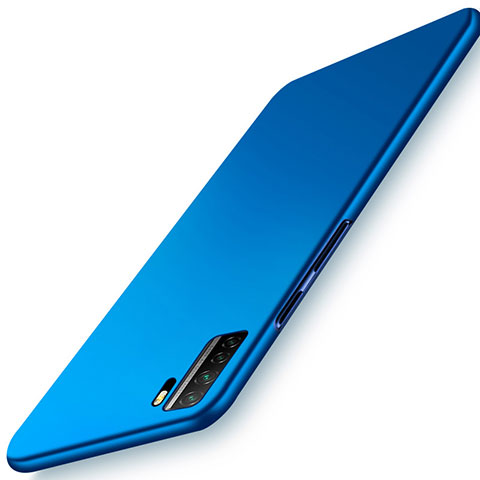 Custodia Plastica Rigida Cover Opaca P03 per Huawei Nova 7 SE 5G Blu