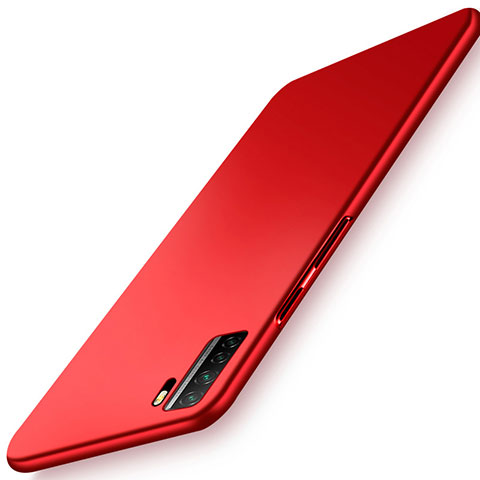 Custodia Plastica Rigida Cover Opaca P03 per Huawei Nova 7 SE 5G Rosso
