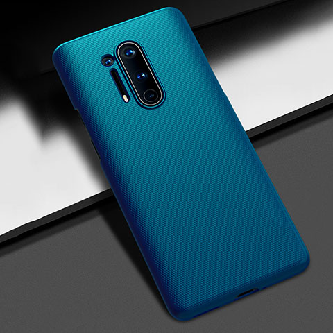 Custodia Plastica Rigida Cover Opaca P03 per OnePlus 8 Pro Blu