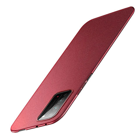 Custodia Plastica Rigida Cover Opaca P05 per Huawei Honor X10 5G Rosso Rosa