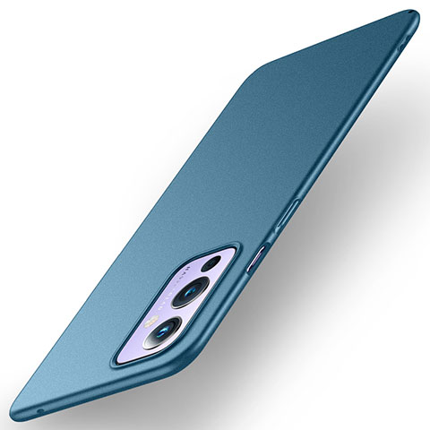 Custodia Plastica Rigida Cover Opaca per OnePlus 9 5G Blu