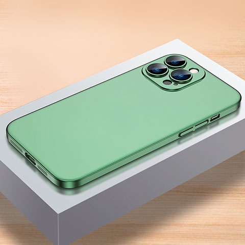 Custodia Plastica Rigida Cover Opaca QC1 per Apple iPhone 12 Pro Verde