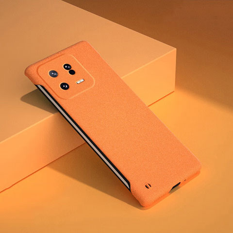 Custodia Plastica Rigida Cover Opaca YD2 per Xiaomi Mi 13 5G Arancione