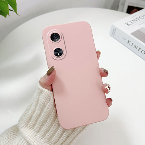 Custodia Plastica Rigida Cover Opaca YK1 per Oppo A78 5G Rosa