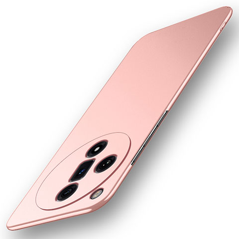 Custodia Plastica Rigida Cover Opaca YK3 per Oppo Find X7 Ultra 5G Rosa