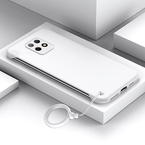 Custodia Plastica Rigida Cover Opaca YK4 per Xiaomi Redmi 10X 5G Bianco
