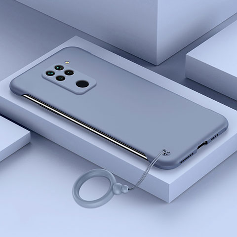 Custodia Plastica Rigida Cover Opaca YK4 per Xiaomi Redmi Note 9 Grigio Lavanda