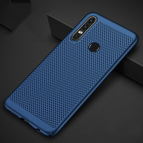 Custodia Plastica Rigida Cover Perforato P01 per Huawei Nova 4e Blu