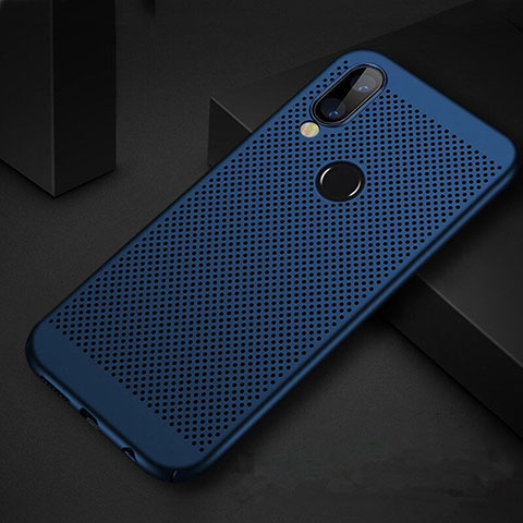 Custodia Plastica Rigida Cover Perforato per Huawei Nova 3i Blu