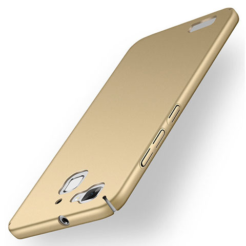 Custodia Plastica Rigida Opaca M01 per Huawei G8 Mini Oro