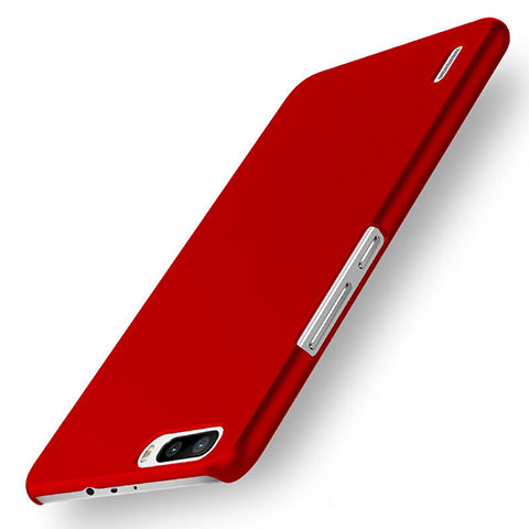 Custodia Plastica Rigida Opaca M01 per Huawei Honor 6 Plus Rosso