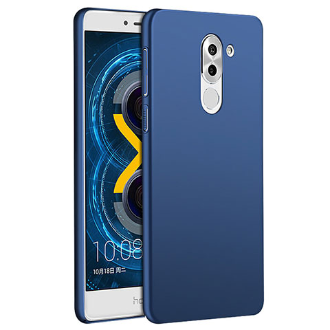 Custodia Plastica Rigida Opaca M01 per Huawei Honor 6X Pro Blu