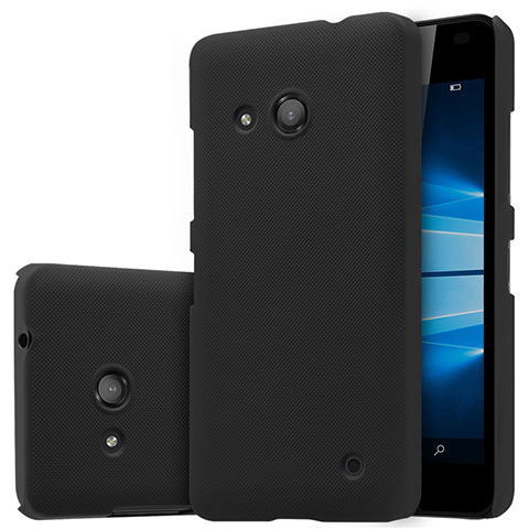 Custodia Plastica Rigida Opaca M01 per Microsoft Lumia 550 Nero
