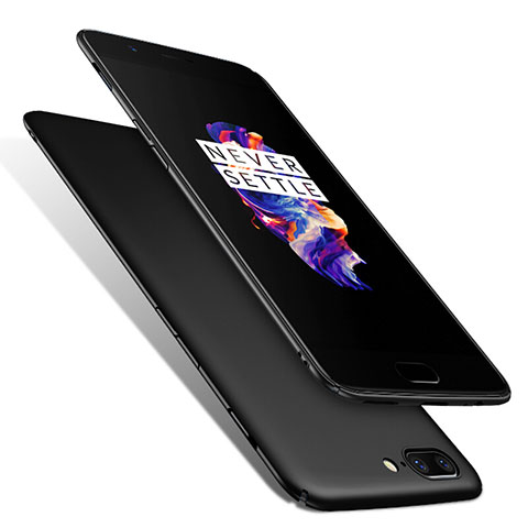 Custodia Plastica Rigida Opaca M01 per OnePlus 5 Nero