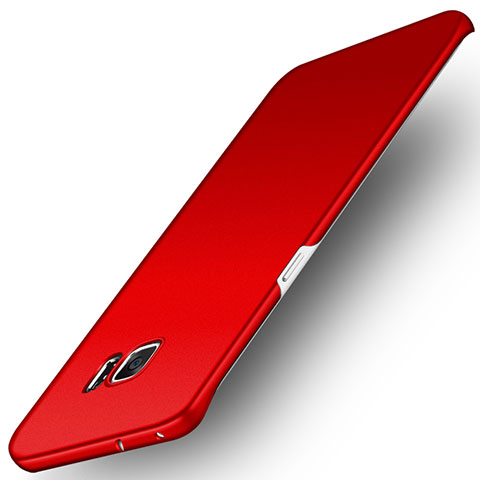 Custodia Plastica Rigida Opaca M01 per Samsung Galaxy S6 Edge SM-G925 Rosso