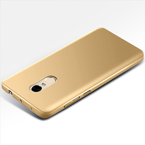 Custodia Plastica Rigida Opaca M01 per Xiaomi Redmi Note 4 Oro