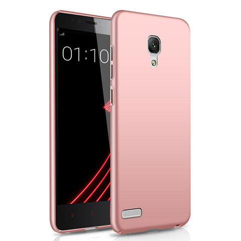 Custodia Plastica Rigida Opaca M01 per Xiaomi Redmi Note 4G Oro Rosa