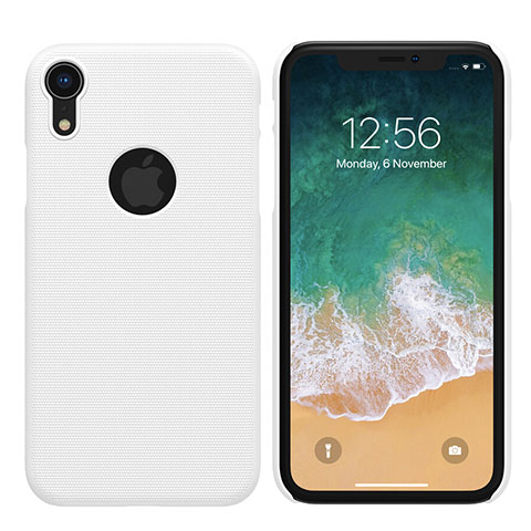 Custodia Plastica Rigida Opaca M02 per Apple iPhone XR Bianco