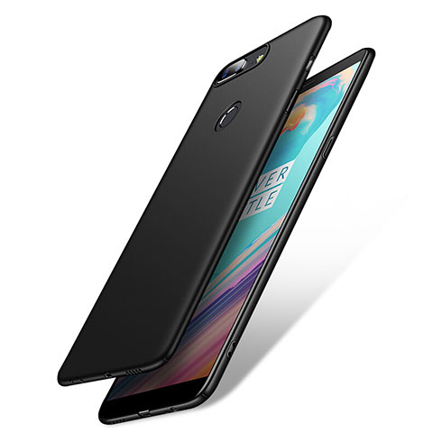 Custodia Plastica Rigida Opaca M02 per OnePlus 5T A5010 Nero