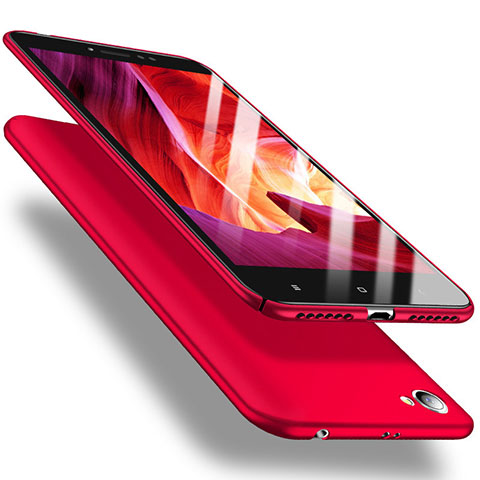 Custodia Plastica Rigida Opaca M02 per Xiaomi Redmi Note 5A Standard Edition Rosso