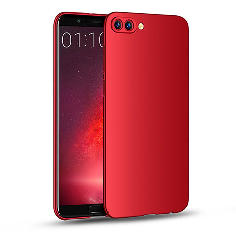 Custodia Plastica Rigida Opaca M04 per Huawei Honor V10 Rosso