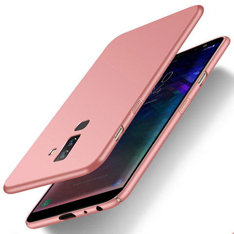 Custodia Plastica Rigida Opaca M04 per Samsung Galaxy A6 Plus (2018) Oro Rosa