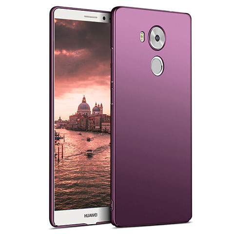 Custodia Plastica Rigida Opaca M06 per Huawei Mate 8 Viola