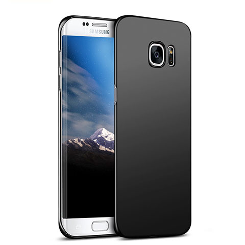 Custodia Plastica Rigida Opaca M06 per Samsung Galaxy S7 Edge G935F Nero