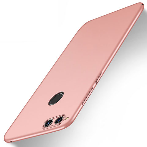 Custodia Plastica Rigida Opaca M09 per Huawei Honor Play 7X Oro Rosa