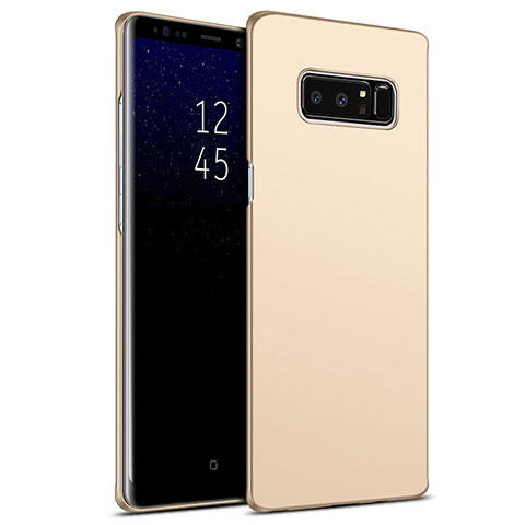 Custodia Plastica Rigida Opaca M09 per Samsung Galaxy Note 8 Duos N950F Oro