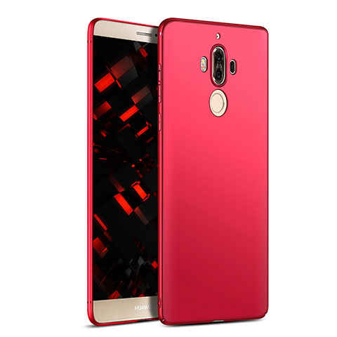 Custodia Plastica Rigida Opaca M12 per Huawei Mate 9 Rosso