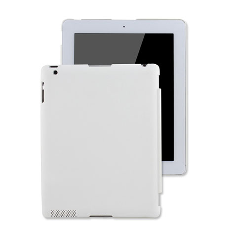 Custodia Plastica Rigida Opaca per Apple iPad 3 Bianco