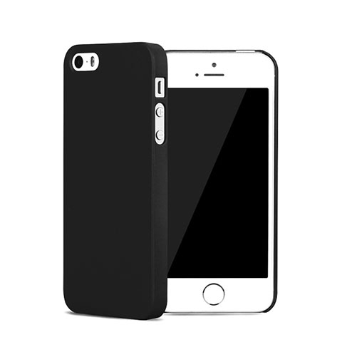 Custodia Plastica Rigida Opaca per Apple iPhone 5 Nero
