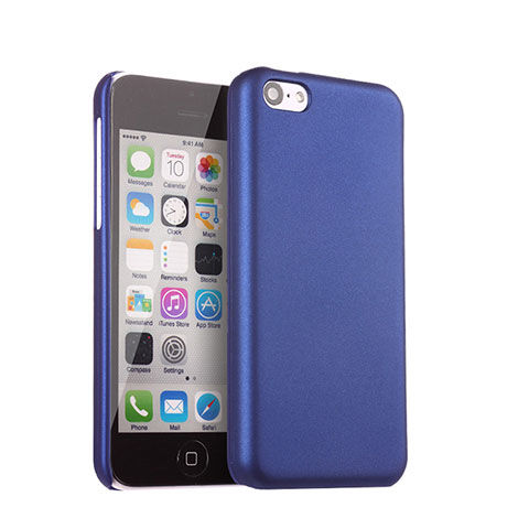 Custodia Plastica Rigida Opaca per Apple iPhone 5C Blu