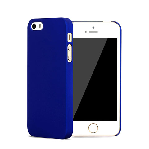 Custodia Plastica Rigida Opaca per Apple iPhone 5S Blu