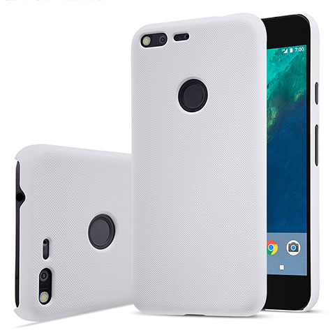 Custodia Plastica Rigida Opaca per Google Pixel Bianco